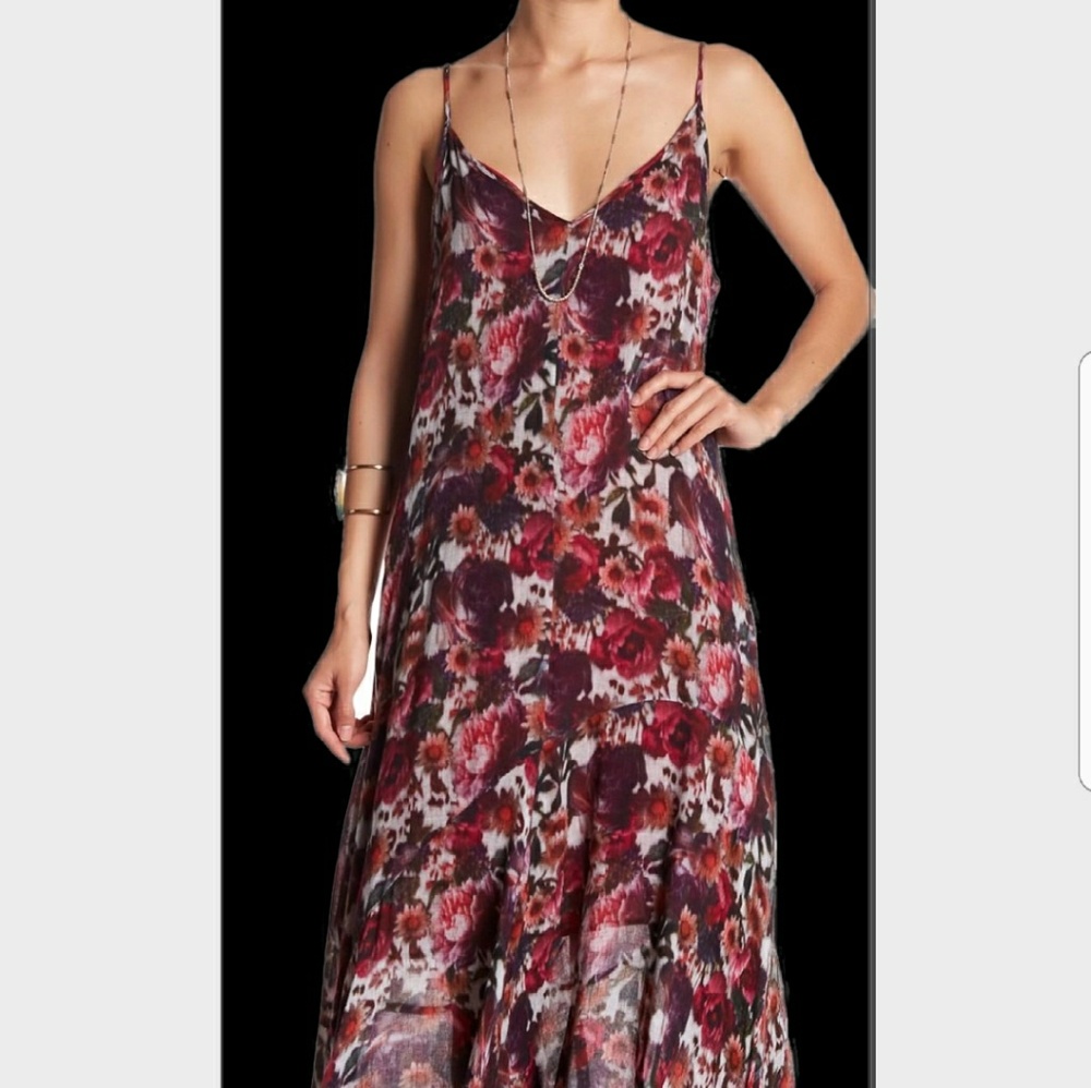Johnny Was WAVE FLOUNCE MAXI DRESS - Picture 7 of 10